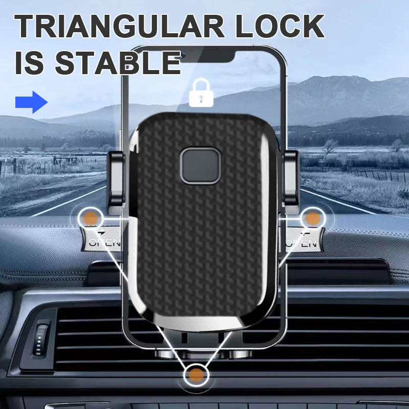 360° Anti-Shake Air Vent Phone Mount