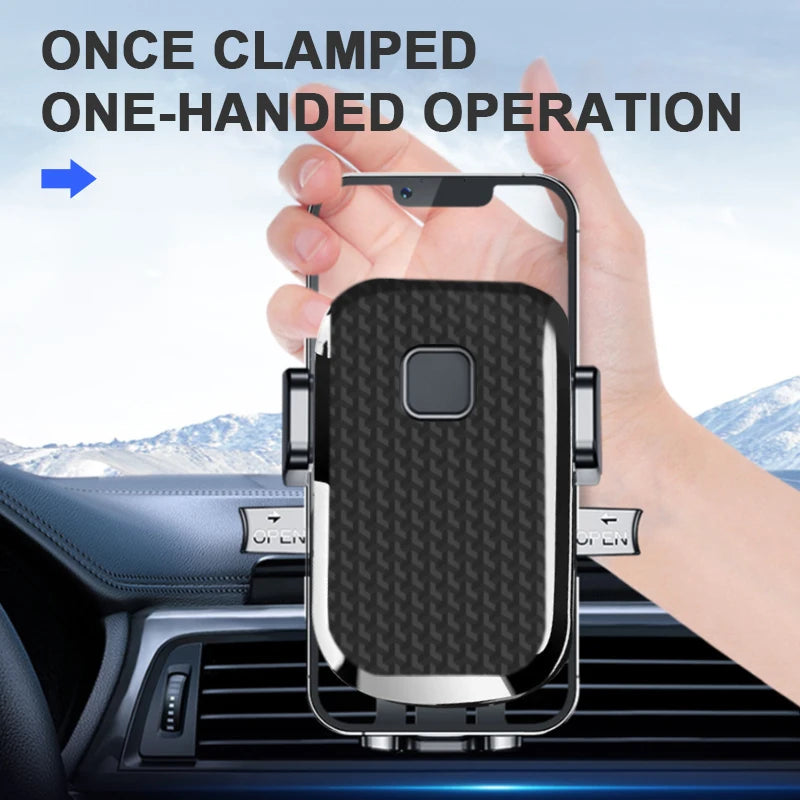 360° Anti-Shake Air Vent Phone Mount