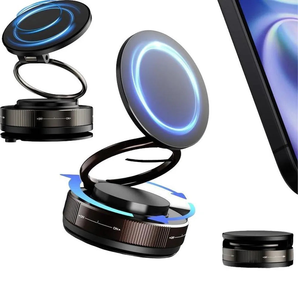 Upgraded 360° Vacuum Magnetic Phone Holder
